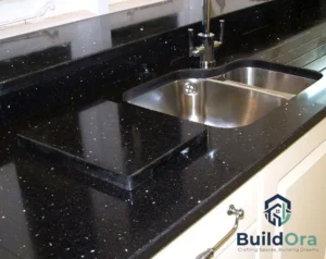 سعر متر رخام المطبخ الأسود