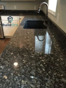 صور أنواع رخام المطبخ الأسود